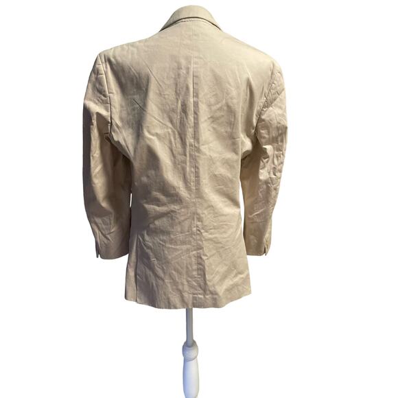 Banana Republic Mens Khaki Jacket 38S NWT - Picture 4 of 6